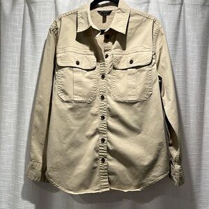 Banana Republic - Men’s Khaki Button-Down Long Sleeve